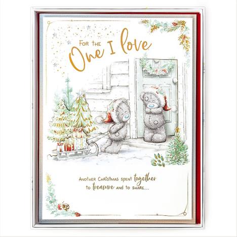 One I Love Me to You Bear Luxury Boxed Christmas Card